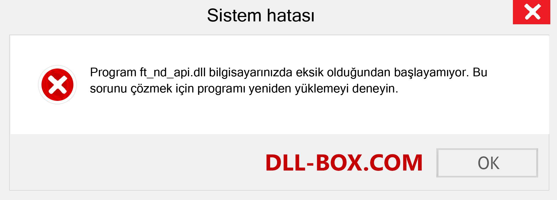 ft_nd_api.dll dosyası eksik mi? Windows 7, 8, 10 için İndirin - Windows'ta ft_nd_api dll Eksik Hatasını Düzeltin, fotoğraflar, resimler